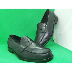 Rockport Walkability Black Leather Penny Loafers Men Size 10 Trutech Slip On